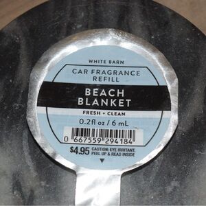 Beach Blanket BBW CAR SCENT REFILL